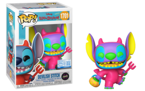 Funko POP! Disney Lilo et Stitch - Devilish Stitch Blacklight Edition Limitée Chase