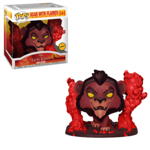 Funko POP! The Lion King Scar with Flames (Red) Limited Edition Chase