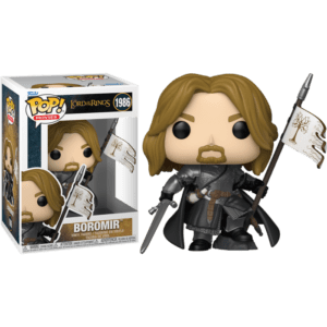 Funko POP! Movies Le Seigneur des Anneaux Boromir with Flag