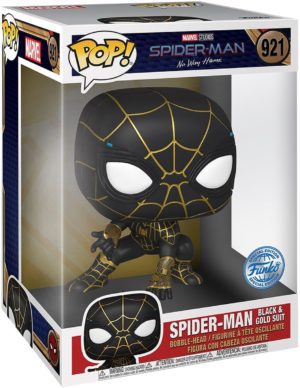 Funko POP! Spider-Man No Way Home Spider-Man (Black & Gold Suit) 25cm Edition Limitée