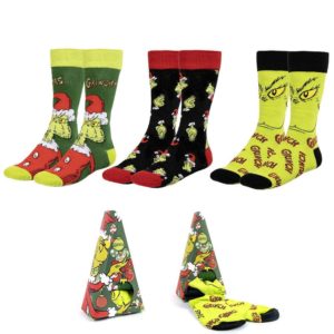 Set de 3 Chaussettes Grinch pour adultes