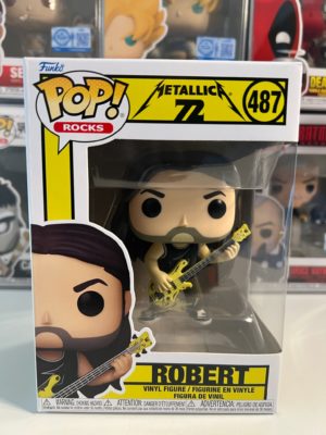Funko POP! Rocks Metallica 72 Seasons Robert Trujillo - Boîte Imparfaite