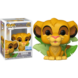 Funko POP! Disney The Lion King Simba with Leaves Limited Edition