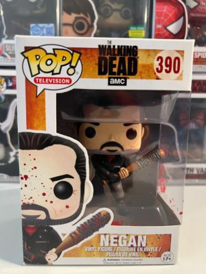 Funko POP! Television The Walking Dead Negan (Bloody) Edition Limitée - Boîte Imparfaite