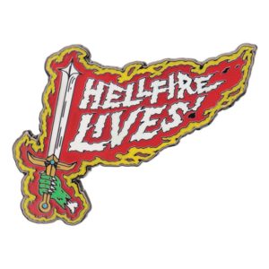 Pin Stranger Things Hellfire Lives Edition Limitée 9995 Pièces