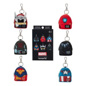 Porte-clés Loungefly Marvel Mystery Box