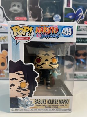 Funko POP! Animation Naruto Shippuden Sasuke (Curse Mark) Limited Edition - Imperfect Box