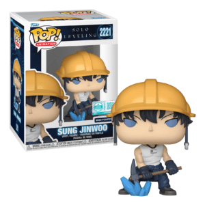 Funko POP! Animation Solo Leveling Sung Jinwoo (Mining) Edition Limitée Supreme 9500 Pièces + Boîte Acrylique