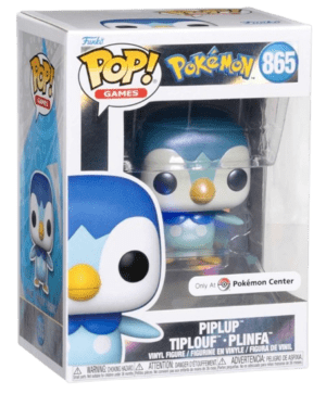 Funko POP! Games Pokémon Tiplouf Pearlescent Edition Limitée Pokémon Center