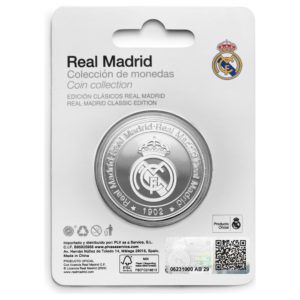 Monnaie Bernabéu Argentée Real Madrid