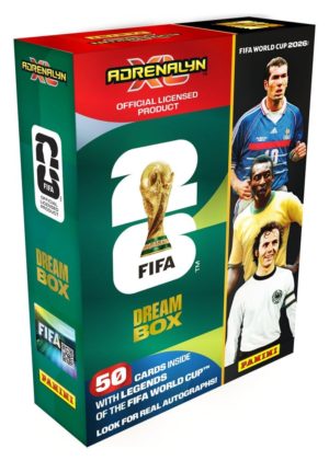 Panini FIFA World Cup Dream Box – Trading Card Set (25 Cards, International Edition)