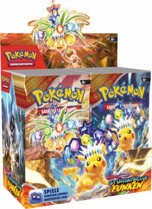 Pokémon Booster Display TCG - Stürmische Funken - Scarlet & Violet SV08 - DE