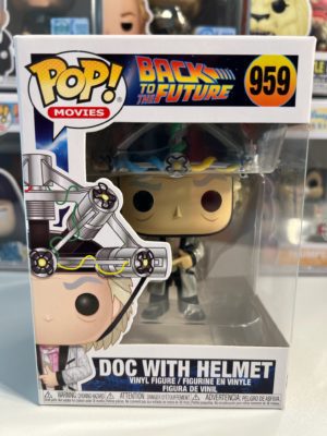 Funko POP! Zurück in die Zukunft Doc with Helmet - Unvollkommene Box