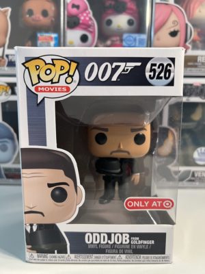 Funko POP! Movies James Bond Oddjob From Goldfinger Edition Limitée Target - Boîte Imparfaite