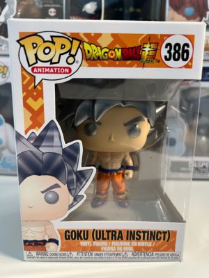 Funko POP! Animation Dragon Ball Super Goku (Ultra Instinct) - Boîte Imparfaite