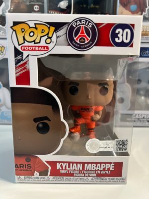 Funko POP! Football Paris Saint-Germain Kylian Mbappé (Away Kit) - Boîte Imparfaite