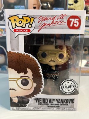 Funko POP! Rocks "Weird Al" Yankovic (Fat) Edition Limitée - Boîte Imparfaite