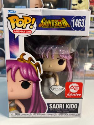 Funko POP! Animation Saint Seiya Saori Kido Diamond Edition Limitée Alliance Entertainment - Boîte Imparfaite