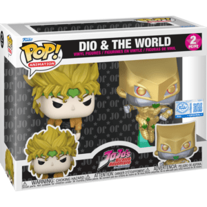 Funko POP! 2-Pack Animation JoJo's Bizarre Adventure Dio & The World Limited Edition