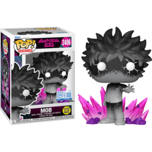 Funko POP! Animation Mob Psycho 100 Mob with Aura (Shigeo) Edition Limitée Phosphorescente