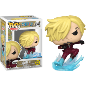 Funko POP! Animation One Piece Sanji (Ifrit Jambe) Edition Limitée Phosphorescente