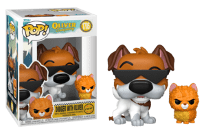 Funko POP! Disney Oliver & Company (1988) Dodger with Oliver Edition Limitée Chase