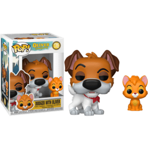 Funko POP! Disney Oliver & Company (1988) Dodger with Oliver