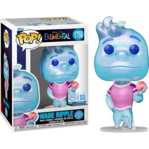 Funko POP! Disney Pixar Elemental Wade Ripple Diamond Edition Limitée Chase
