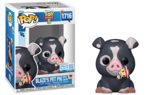 Funko POP! Disney Toy Story 5 Blaze's Pet Pig with Jessie Edition Limitée