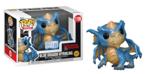 Funko POP! Games Dungeons and Dragons Blue Dragon Wyrmling (Pearlescent) Limitierte Auflage Chase