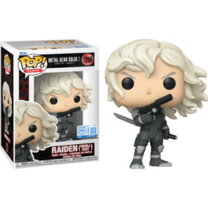 Funko POP! Games Metal Gear Solid 2 Sons of Liberty Raiden (Skull Suit) Edition Limitée