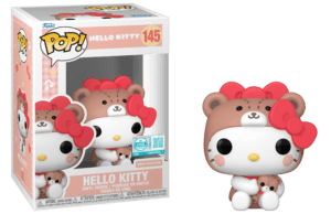 Funko POP! Hello Kitty and Friends - Hello Kitty (Tiny Chum Onesie) Edition Limitée Supreme 9500 Pièces