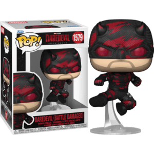 Funko POP! Marvel Daredevil Born Again Daredevil (Battle Damaged)