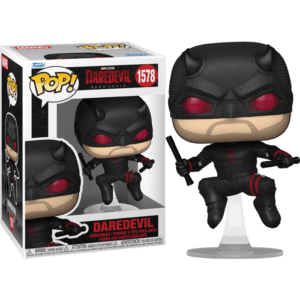 Funko POP! Marvel Daredevil Born Again Daredevil (Black Suit)