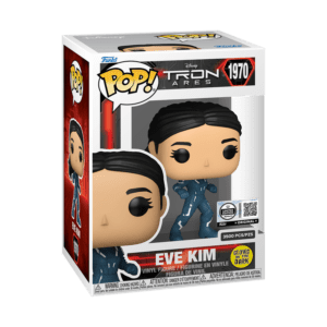 Funko POP! Movies Tron Ares Eve Kim Edition Limitée Phosphorescente Royalty 3500 Pièces + Boîte Acrylique