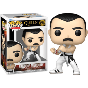 Funko POP! Rocks Queen Freddie Mercury (White Singlet)
