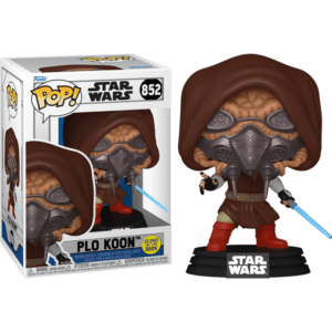 Funko POP! Star Wars Clone Wars Plo Koon Phosphorescente