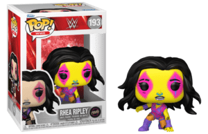 Funko POP! WWE Rhea Ripley (Wrestle Mania XL) Blacklight Edition Limitée Chase