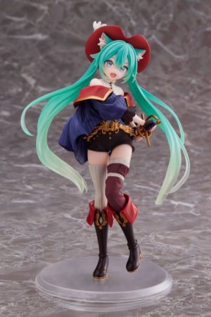 Hatsune Miku statuette PVC Hatsune Miku Wonderland Puss in Boots 18 cm (with bonus)