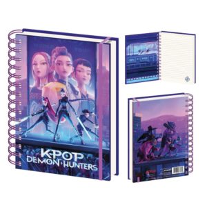 KPop Demon Hunters cahier à spirale A5 Wiro
