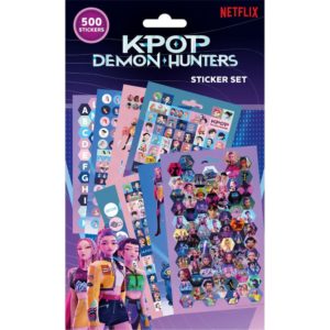 Pack de 500 autocollants KPop Demon Hunters