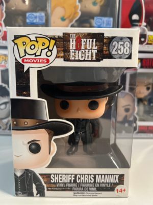 Funko POP! Movies Les Huit Salopards Sheriff Chris Mannix - Boîte Imparfaite