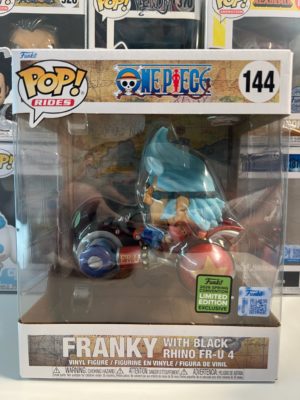 Funko POP! Rides Animation One Piece Franky with Black Rhino FR-U 4 Edition Limitée Spring Convention 2026 - Boîte Imparfaite