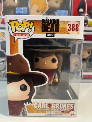 Funko POP! Television The Walking Dead Carl Grimes - Boîte Imparfaite