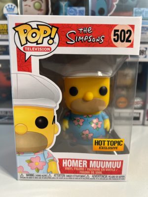 Funko POP! Die Simpsons Homer Muumuu Limitierte Auflage Hot Topic - Unvollkommene Box