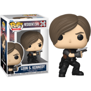 Funko POP! Games Resident Evil Leon S. Kennedy with Pistol