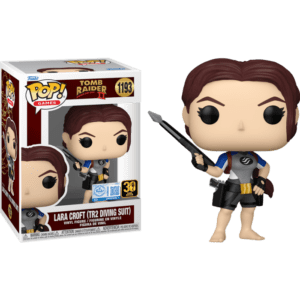 Funko POP! Games Tomb Raider II Lara Croft (TR2 Diving Suit) Edition Limitée