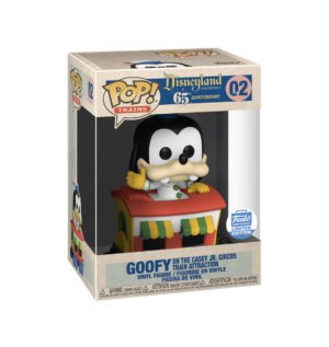Funko POP! Trains Disneyland 65th Anniversary Goofy on the Casey Jr. Circus Train Attraction Edition Limitée