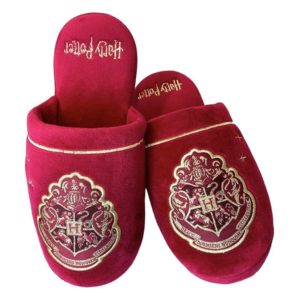 Harry Potter slippers Pudwarts Gold on Burgundy EU 38-41