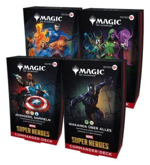 Wizards of the Coast Magic: The Gathering Marvel Super Heroes Commander Decks - DE